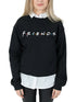 Women's Casual Sweatshirt - Letter Red L - menochic